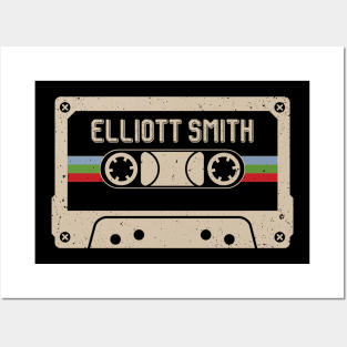 Elliott Smith Vintage Cassette Tape Posters and Art